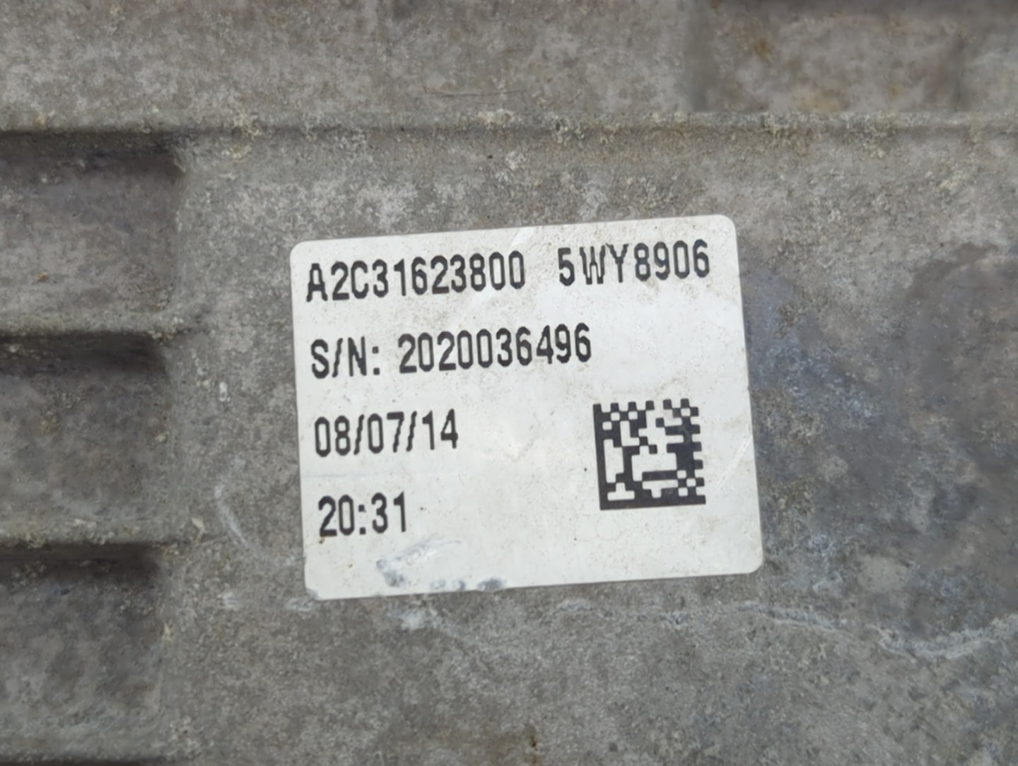 2014 Ford F150 PCM Engine Control Computer ECU ECM PCU OEM P/N:EL3A-12A650-BGA EL3T-12B684-CAA, A2C31623800 Fits Fits 2013 O