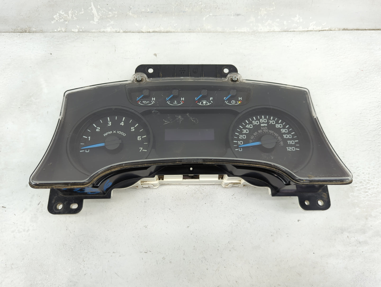 2014 Ford F150 Instrument Cluster Speedometer Gauges P/N:EL3T-10849-AA Fits OEM Used Auto Parts - Oemusedautoparts1.com