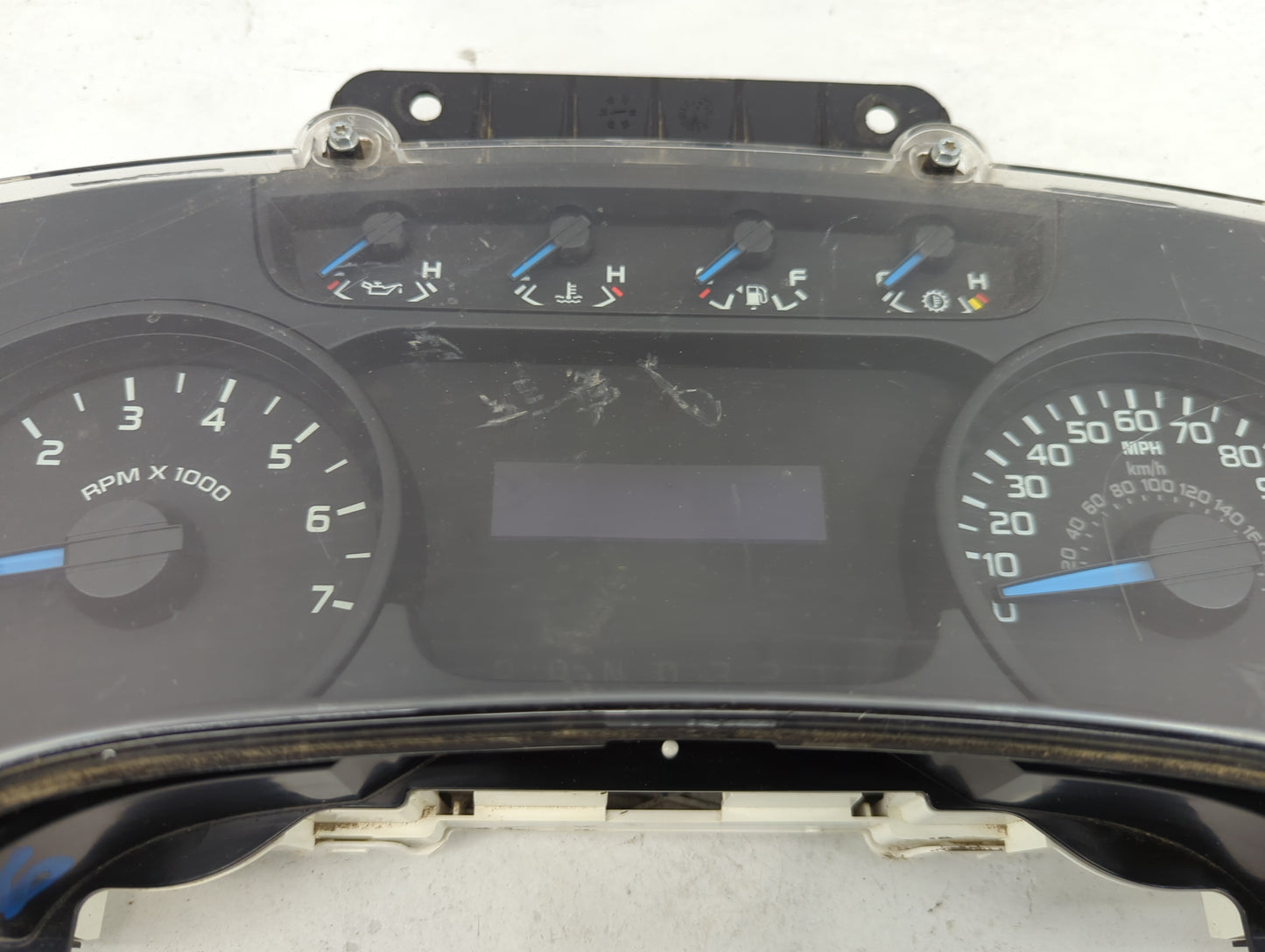 2014 Ford F150 Instrument Cluster Speedometer Gauges P/N:EL3T-10849-AA Fits OEM Used Auto Parts - Oemusedautoparts1.com
