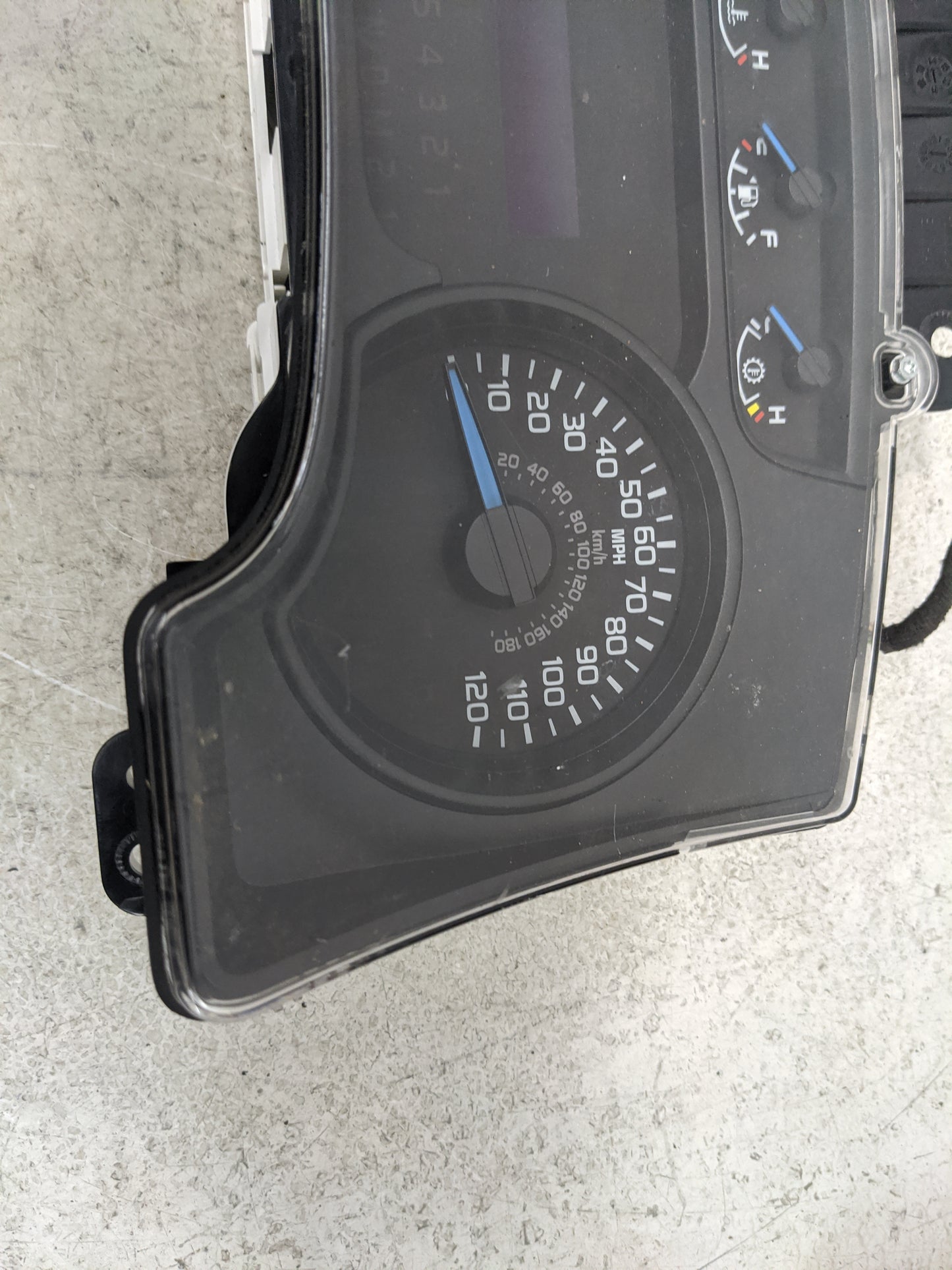2014 Ford F150 Instrument Cluster Speedometer Gauges P/N:EL3T-10849-AA Miles:120K Fits OEM Used Auto Parts - Oemusedautopart