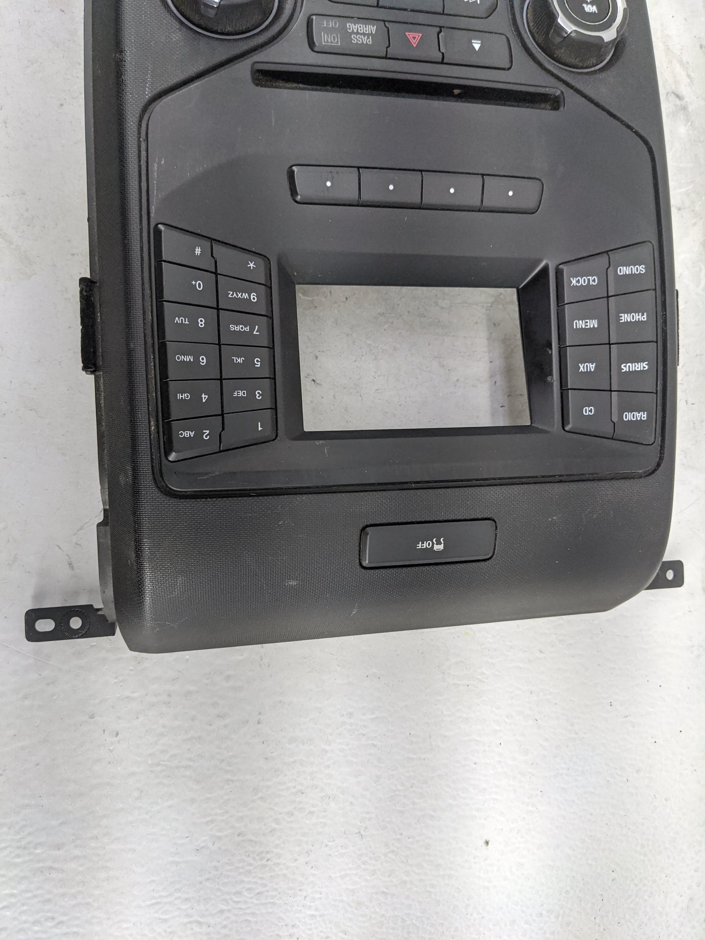 Ford F150 Radio Control Panel Black 1483048 - Oemusedautoparts1.com
