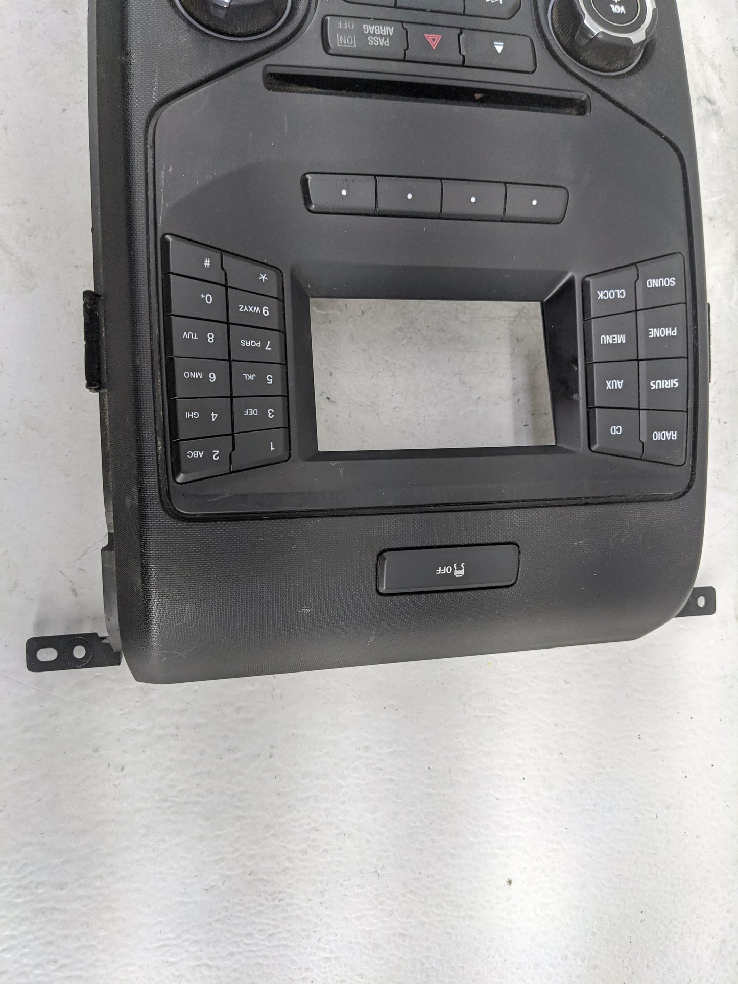 Ford F150 Radio Control Panel Black 1483048 - Oemusedautoparts1.com