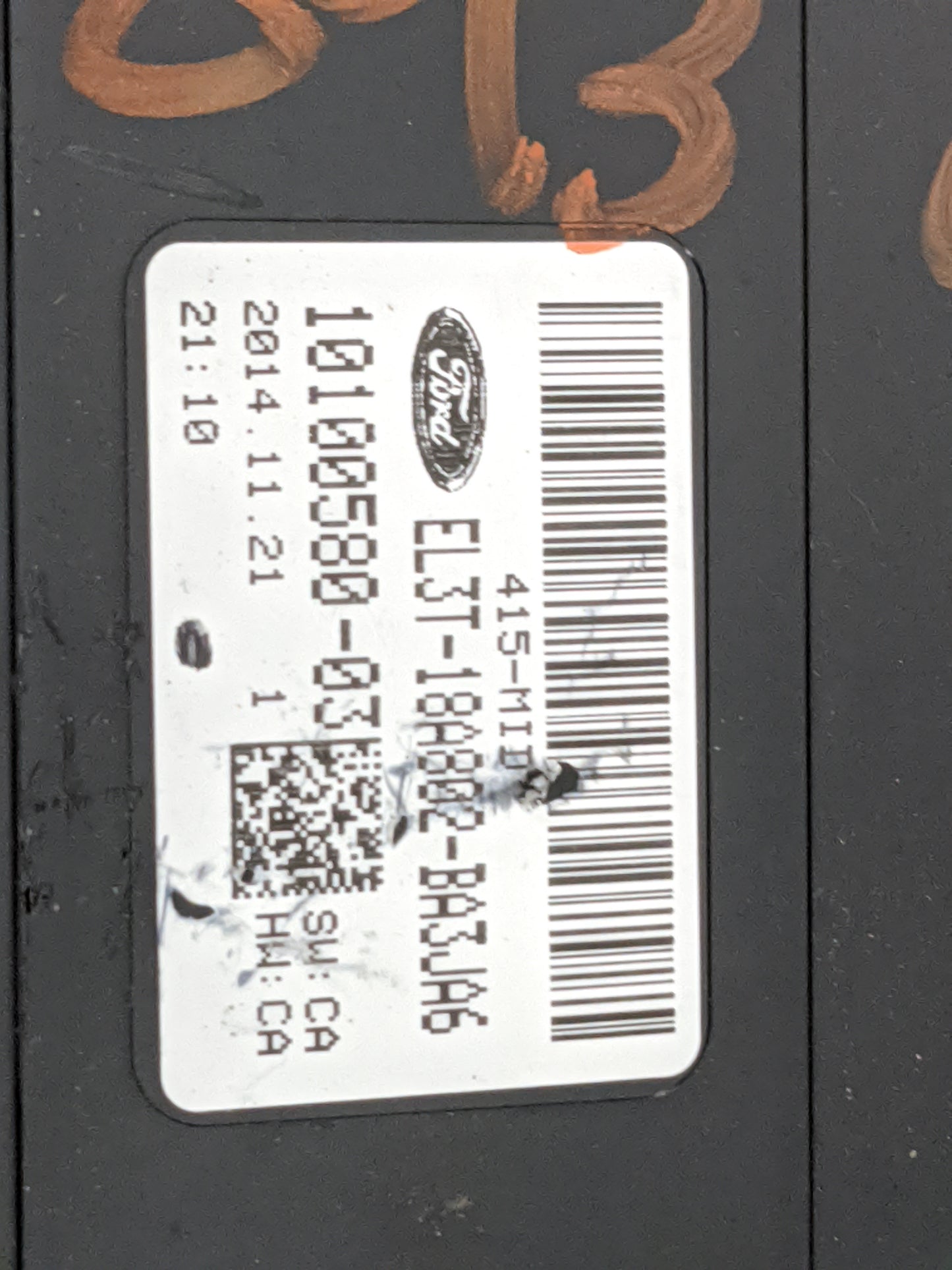 Ford F150 Radio Control Panel Black 1483048 - Oemusedautoparts1.com