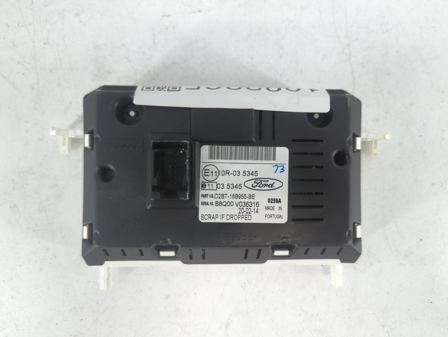2014-2017 Ford Fiesta Information Display Screen - Oemusedautoparts1.com