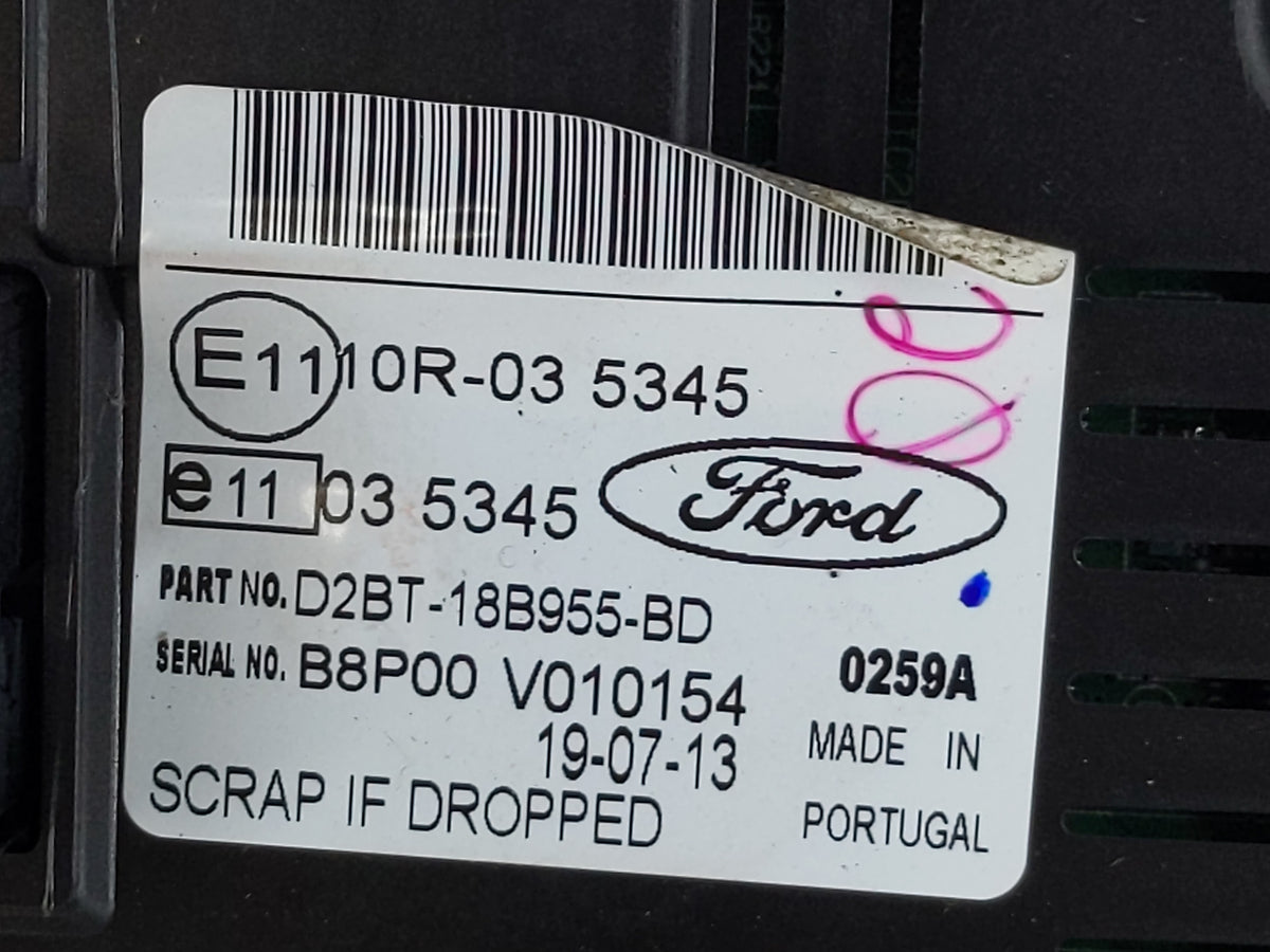 2014-2017 Ford Fiesta Information Radio Display Screen 1127300 - Oemusedautoparts1.com