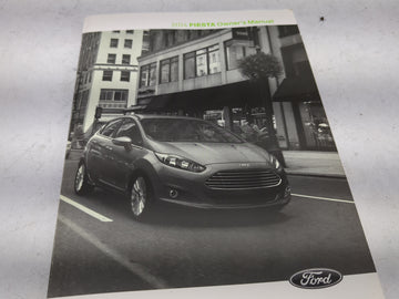 2014 Ford Fiesta Owners Manual Book Guide P/N:20130226160443 OEM Used Auto Parts