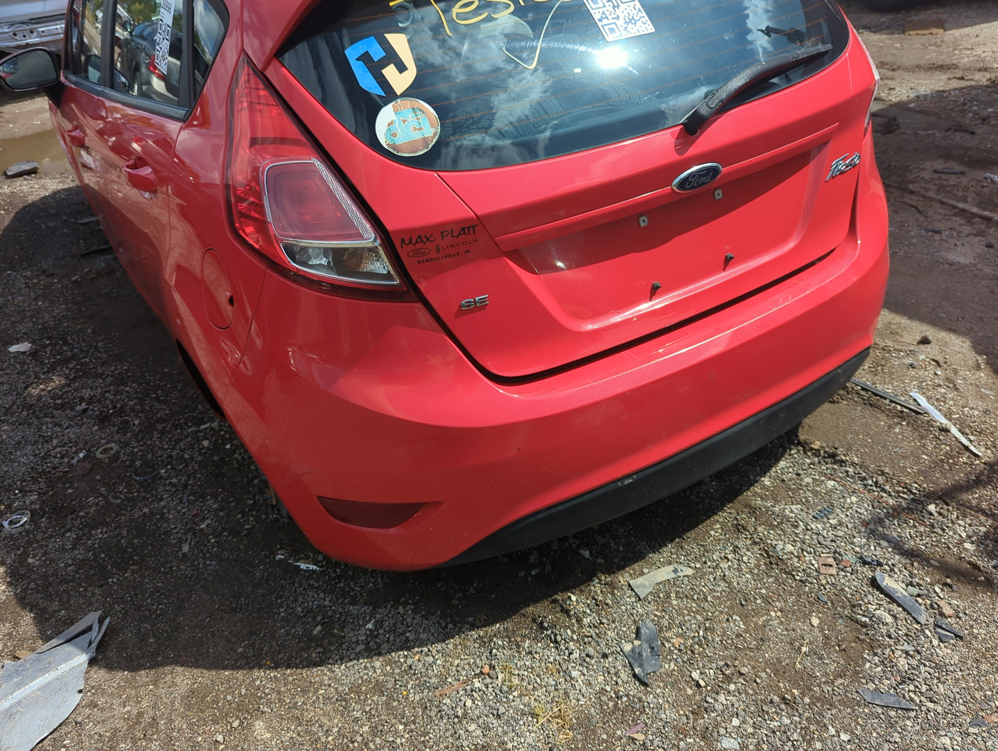 2011-2019 Ford Fiesta Rear Bumper Assembly Oem - Oemusedautoparts1.com