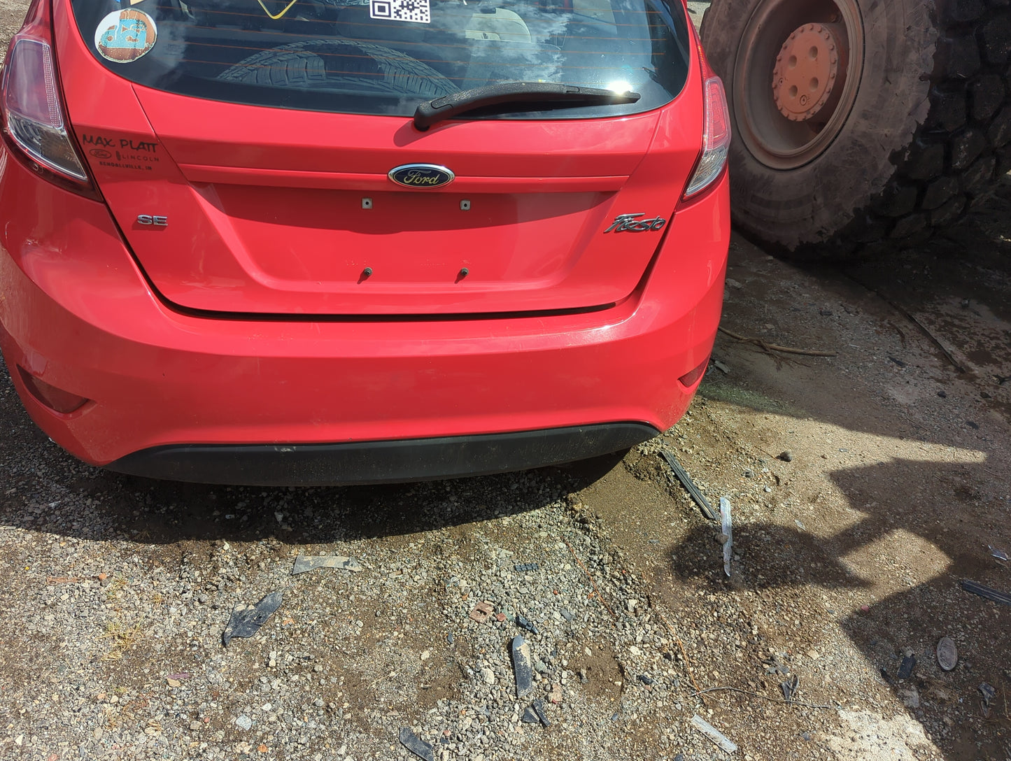 2011-2019 Ford Fiesta Rear Bumper Assembly Oem - Oemusedautoparts1.com