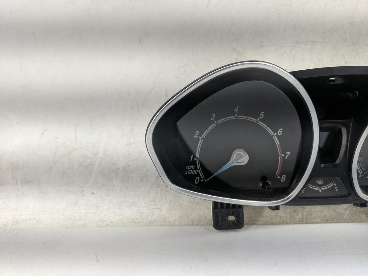2014 Ford Fiesta Instrument Cluster Speedometer Gauges P/N:D2BT-10849-GAL Miles:127K Fits OEM Used Auto Parts - Oemusedautop