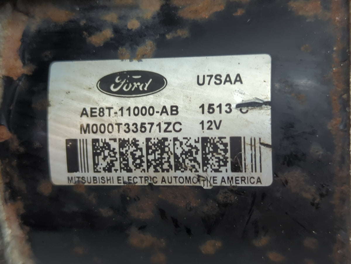 2011-2019 Ford Fiesta Car Starter Motor Solenoid OEM P/N:AE8T-11000-AB M000T33571ZC Fits OEM Used Auto Parts - Oemusedautopa