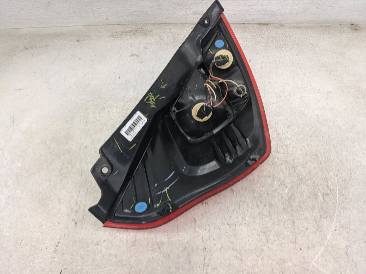 2014-2019 Ford Fiesta Tail Light Assembly Passenger Right OEM Fits Fits 2014 2015 2016 2017 2018 2019 OEM Used Auto Parts - 