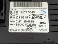 2014-2017 Ford Fiesta Information Display Screen - Oemusedautoparts1.com