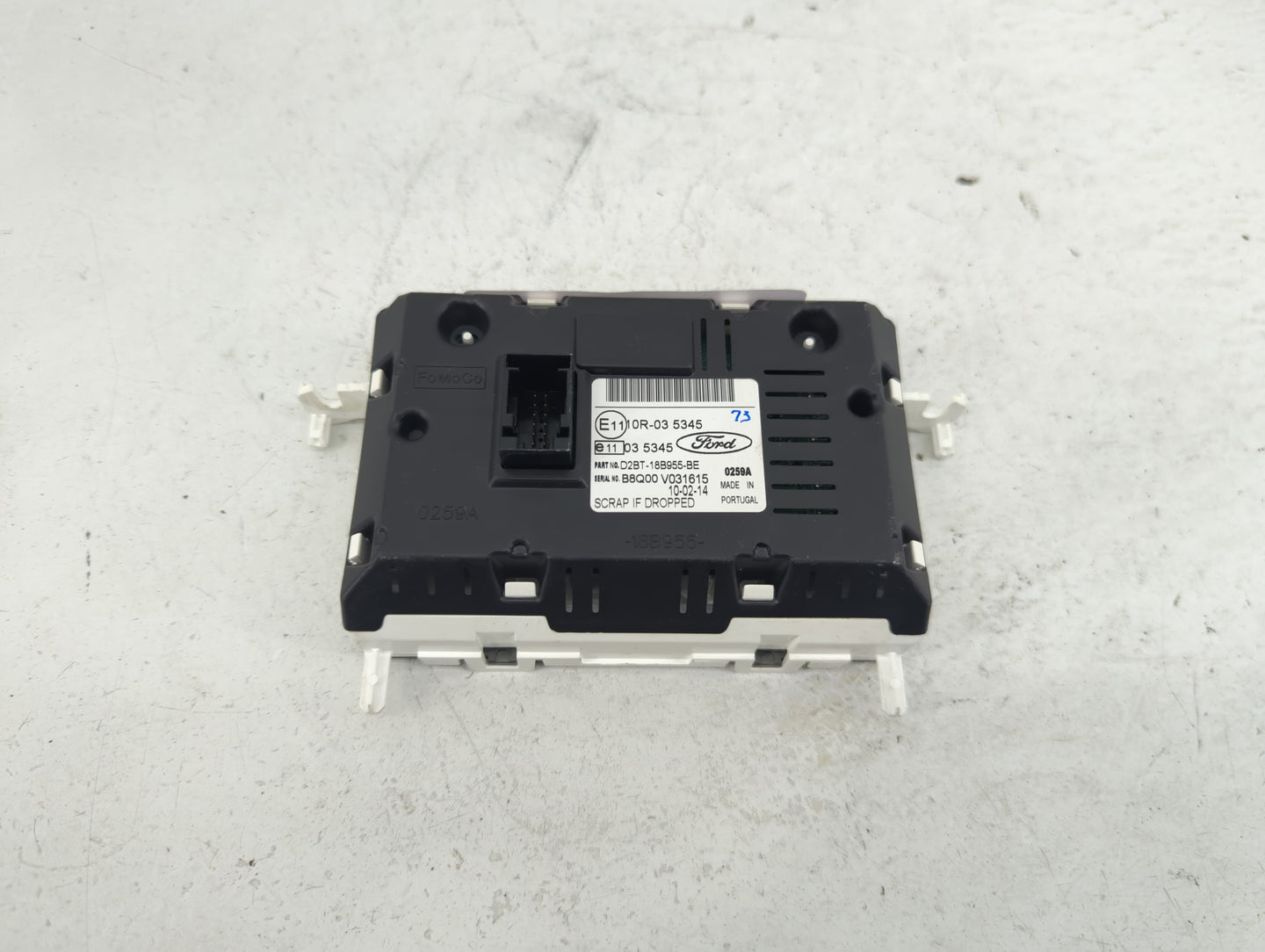 2014-2017 Ford Fiesta Information Display Screen - Oemusedautoparts1.com