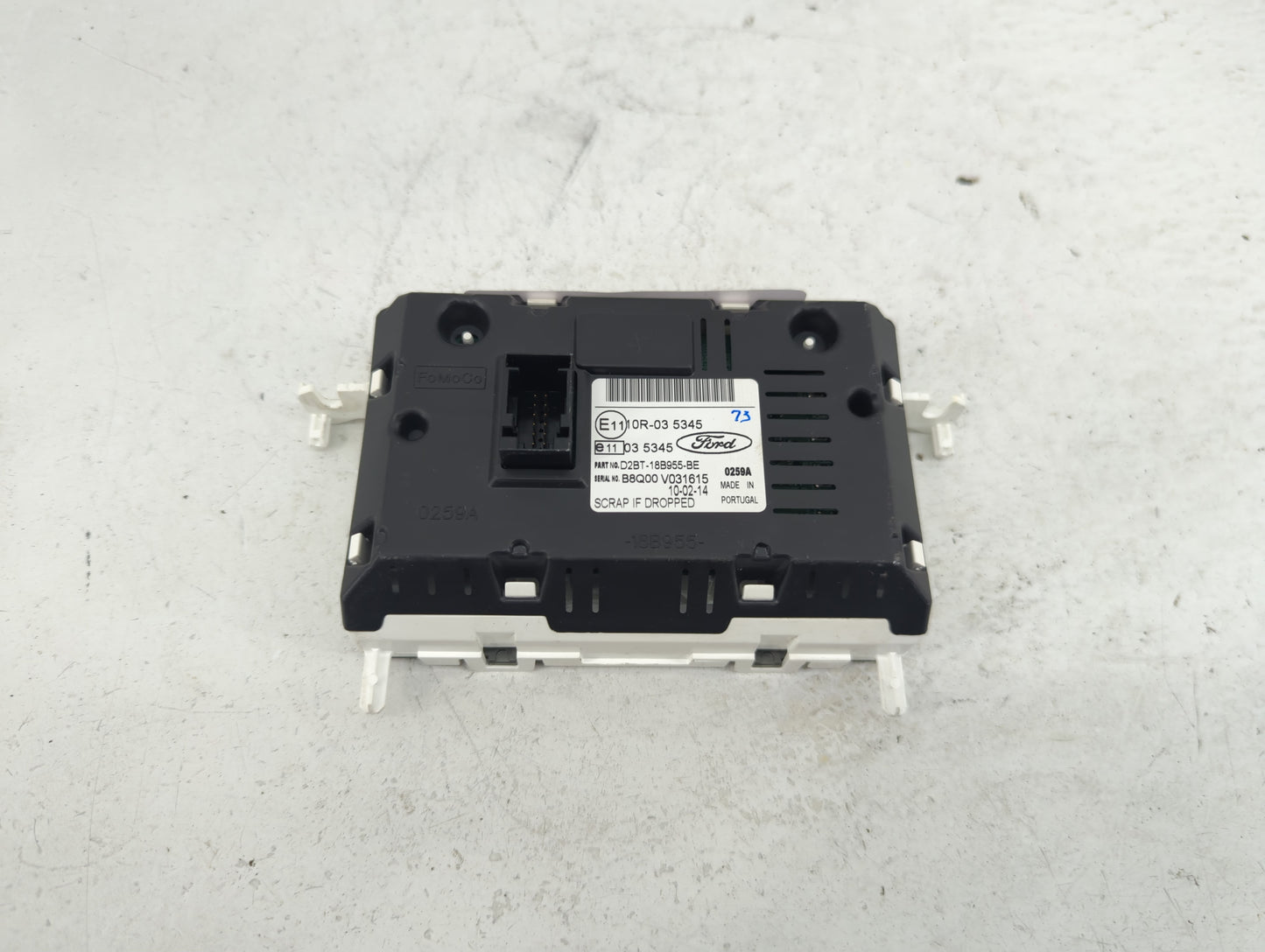 2014-2017 Ford Fiesta Information Display Screen - Oemusedautoparts1.com