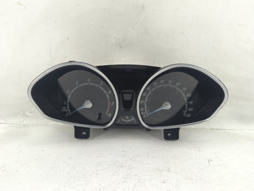 2014-2015 Ford Fiesta Instrument Cluster Speedometer Gauges P/N:DUBZ-10849-AA Fits Fits 2014 2015 OEM Used Auto Parts - Oemu