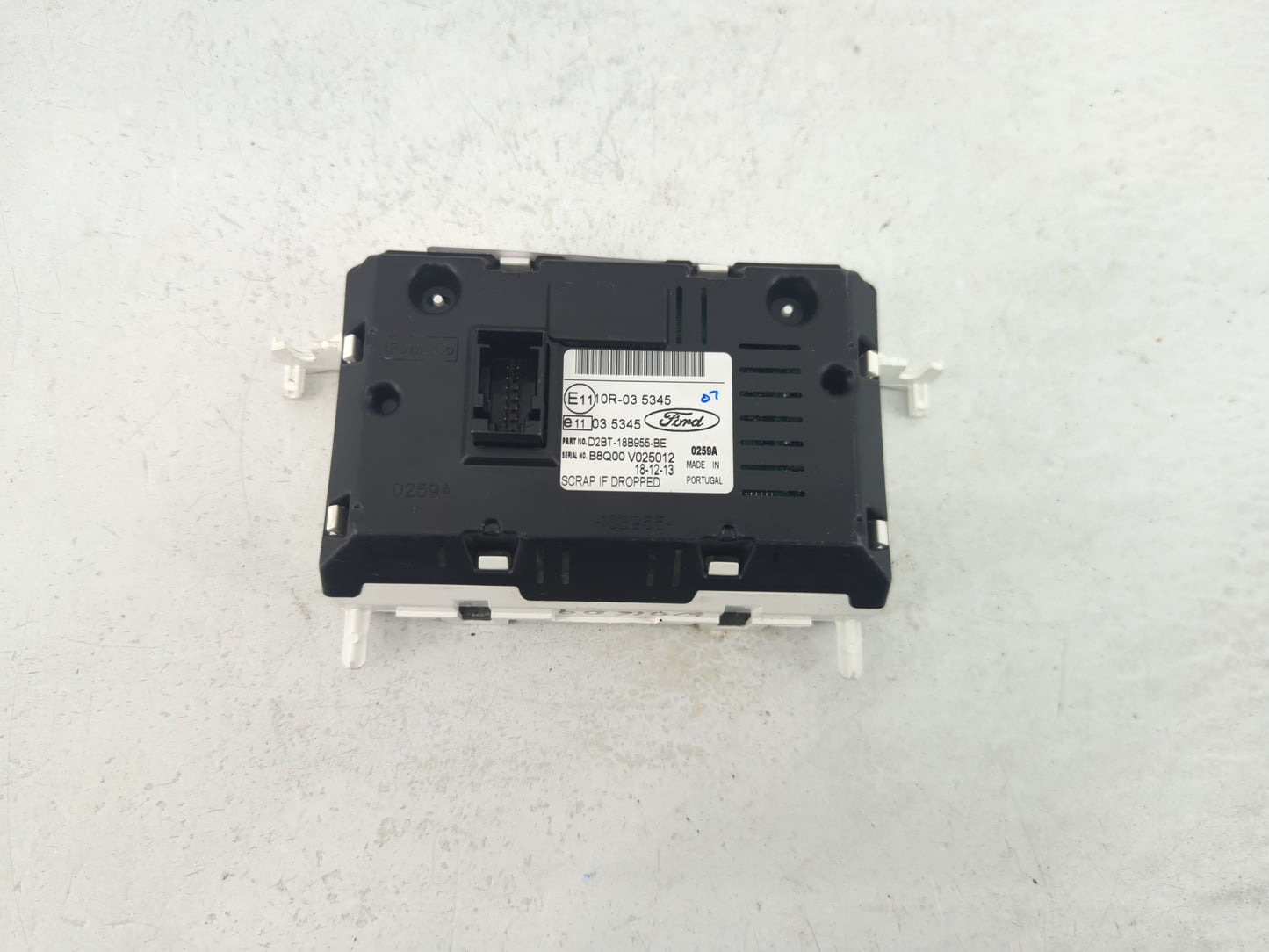 2014-2017 Ford Fiesta Information Display Screen - Oemusedautoparts1.com