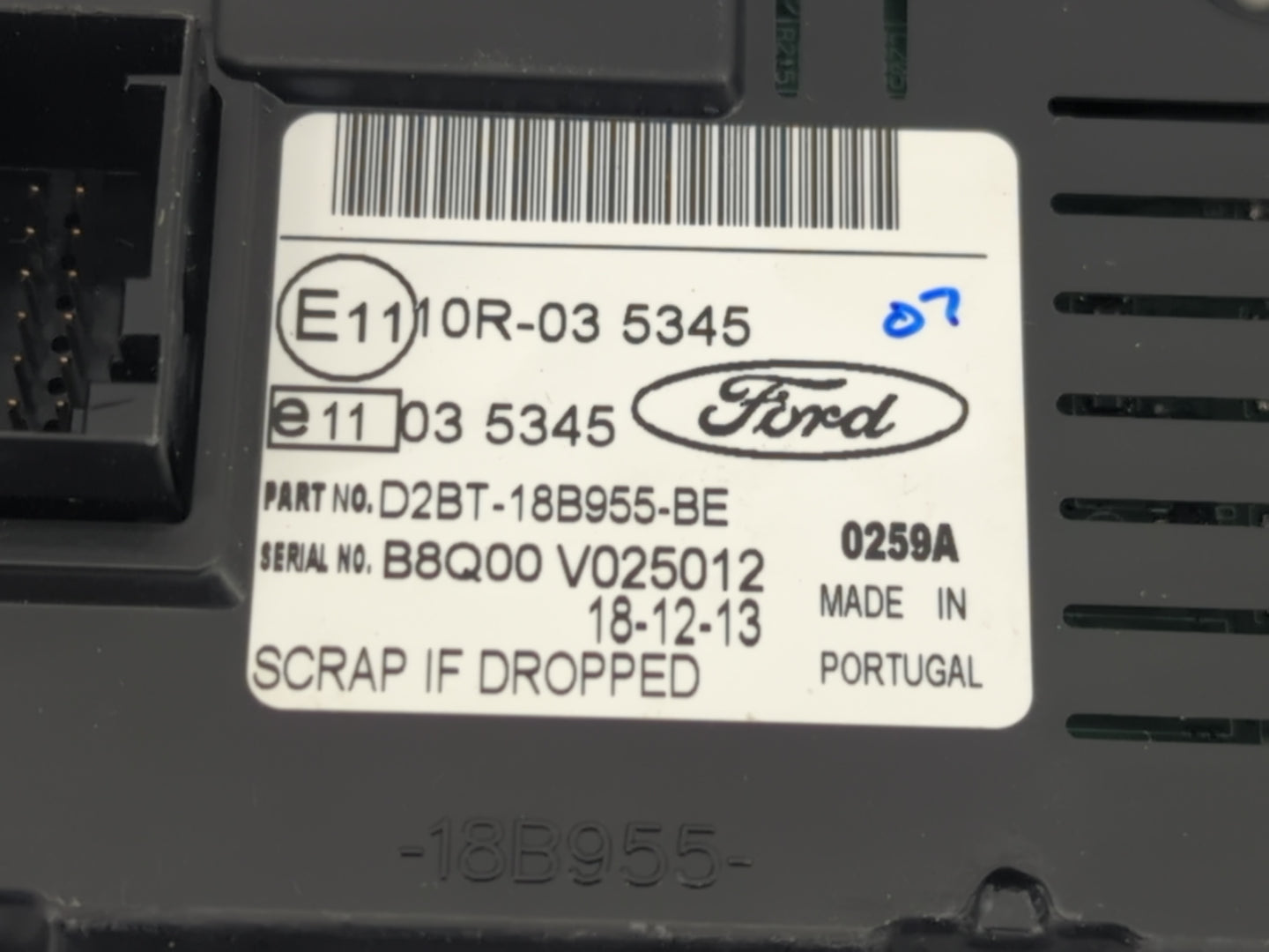 2014-2017 Ford Fiesta Information Display Screen - Oemusedautoparts1.com