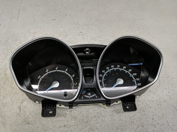 2014-2015 Ford Fiesta Instrument Cluster Speedometer Gauges P/N:D2BT-10849-GAL Fits Fits 2014 2015 OEM Used Auto Parts - Oem