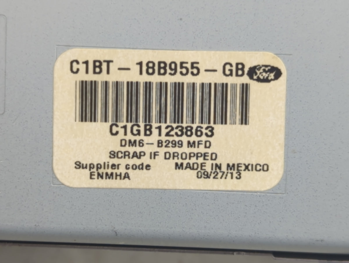 2014-2014 Ford Fiesta Information Radio Display Screen 1294269 - Oemusedautoparts1.com