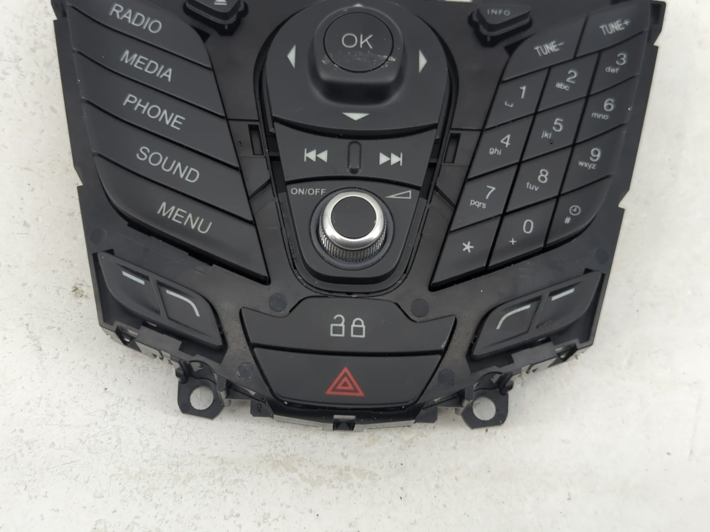 2014-2015 Ford Fiesta Radio Control Panel - Oemusedautoparts1.com