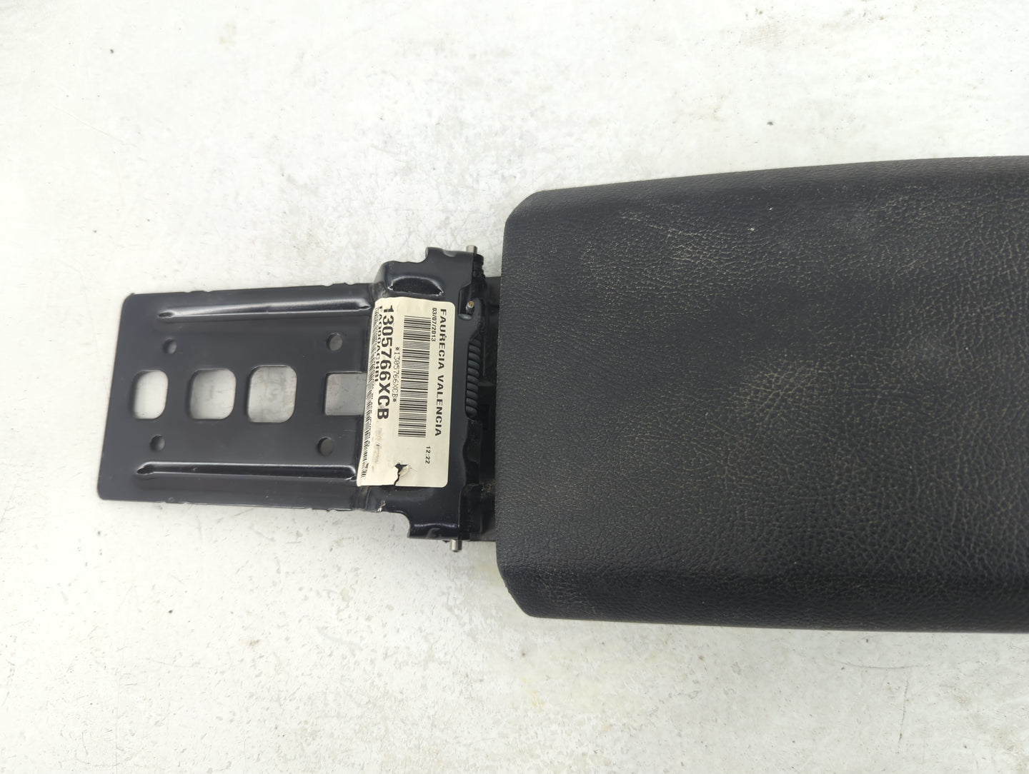 2014 Ford Fiesta Center Console Armrest Cover Lid P/N:1305766XCB Fits OEM Used Auto Parts - Oemusedautoparts1.com