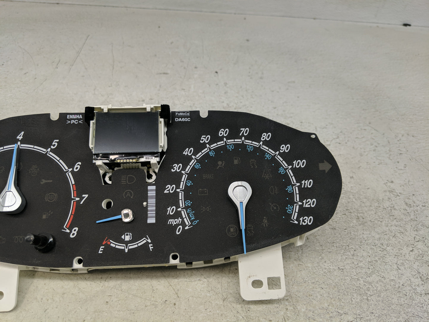 2014 Ford Fiesta Instrument Cluster Speedometer Gauges P/N:D2BT-10849-EAN Fits OEM Used Auto Parts - Oemusedautoparts1.com