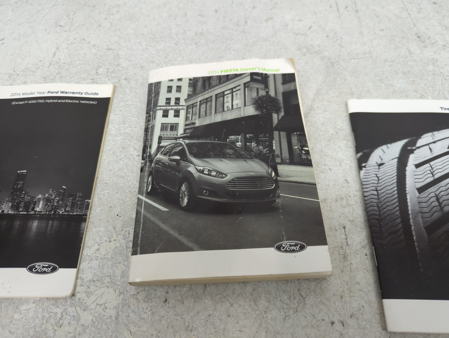 2014 Ford Fiesta Owners Manual Book Guide P/N:EE8J19A321AC OEM Used Auto Parts - Oemusedautoparts1.com