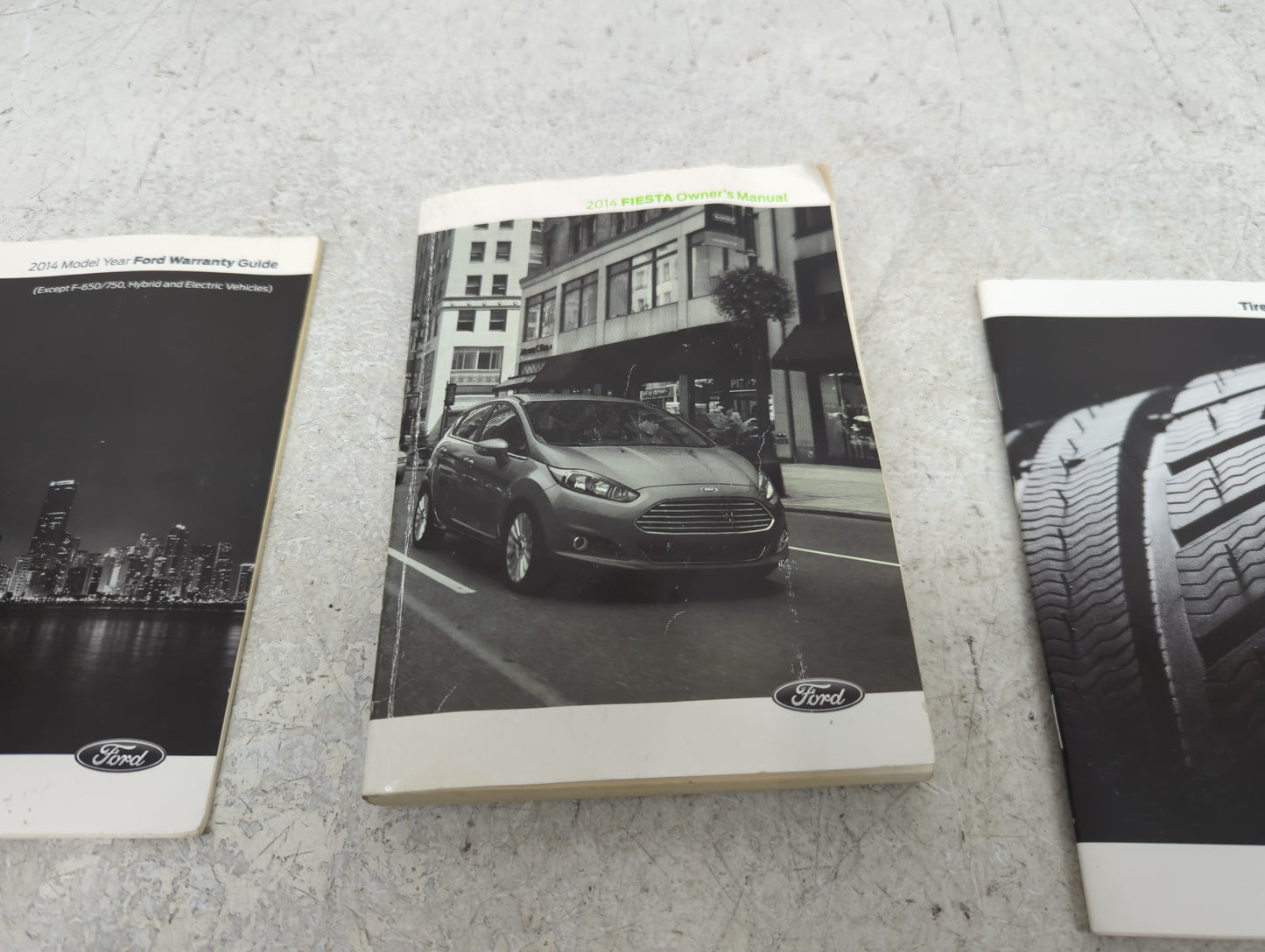 2014 Ford Fiesta Owners Manual Book Guide P/N:EE8J19A321AC OEM Used Auto Parts - Oemusedautoparts1.com