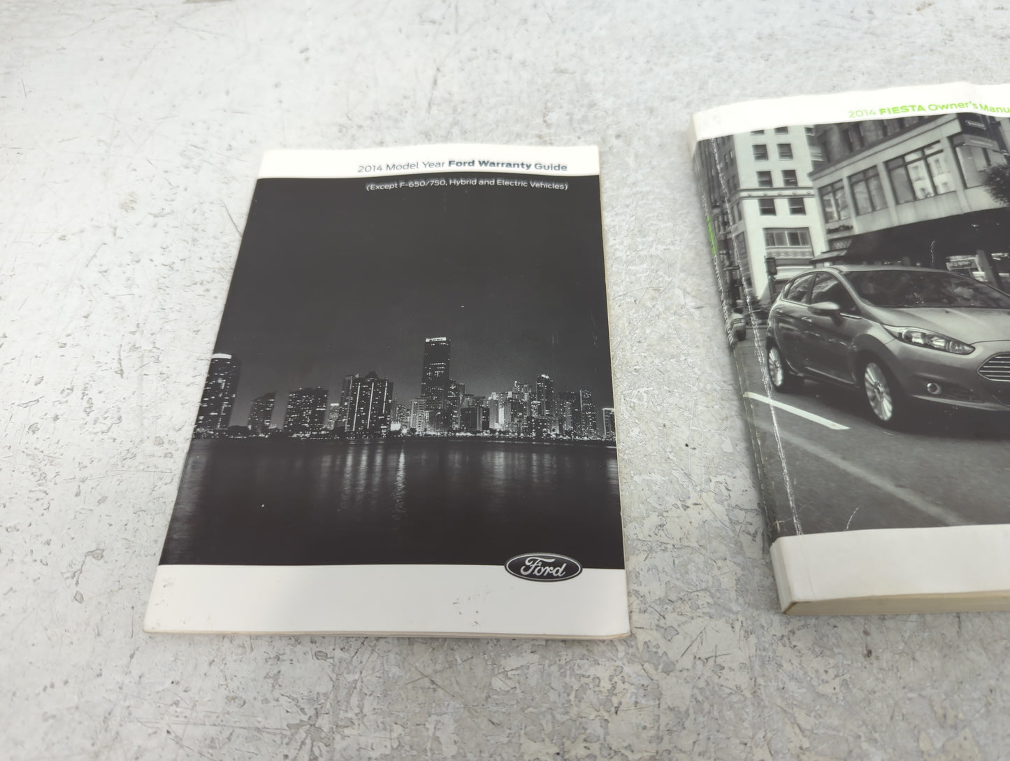 2014 Ford Fiesta Owners Manual Book Guide P/N:EE8J19A321AC OEM Used Auto Parts - Oemusedautoparts1.com