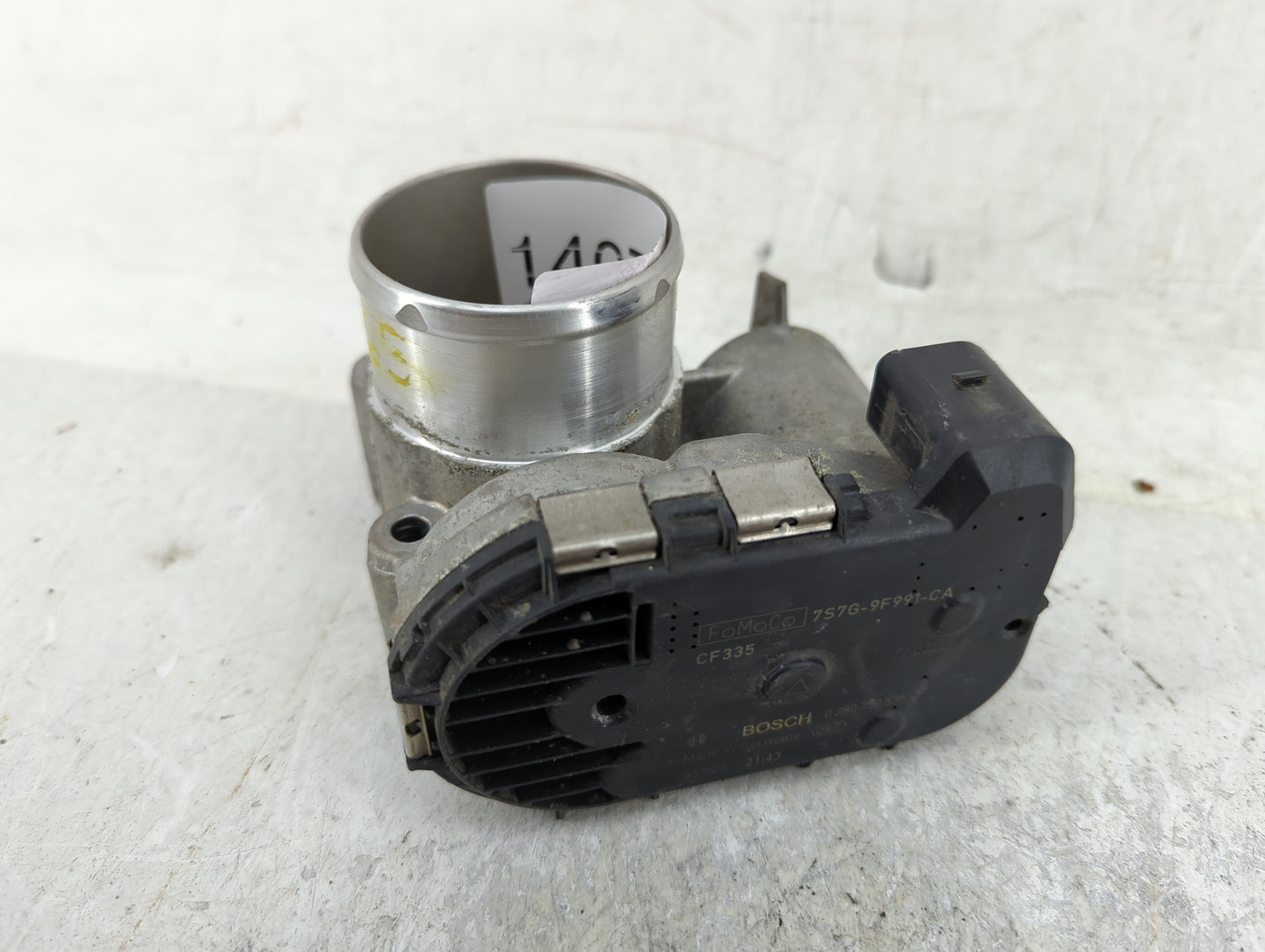 2014-2019 Ford Fiesta Throttle Body P/N:7S7G-9F991-CA Fits Fits 2013 2014 2015 2016 2017 2018 2019 OEM Used Auto Parts - Oem