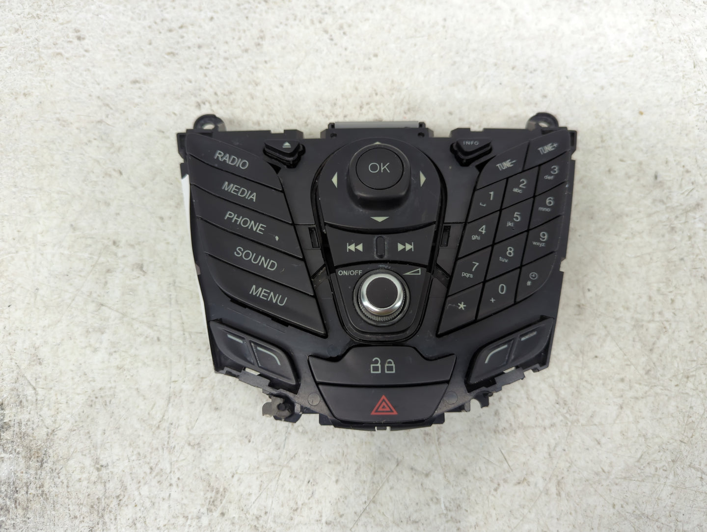 2014-2015 Ford Fiesta Radio Control Panel - Oemusedautoparts1.com