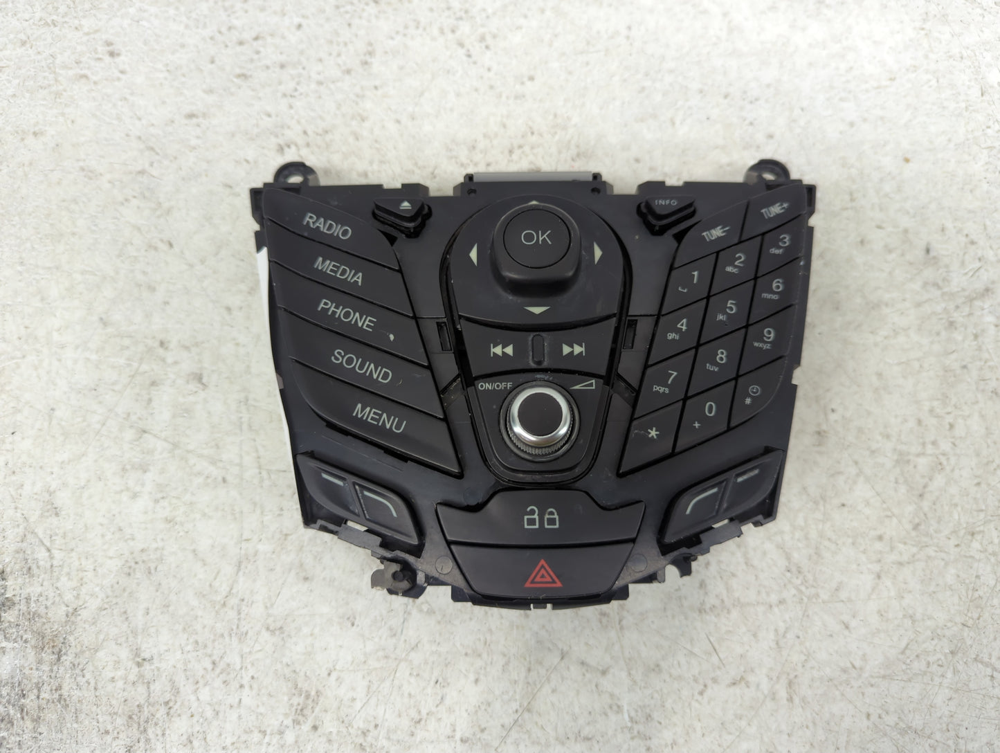 2014-2015 Ford Fiesta Radio Control Panel - Oemusedautoparts1.com