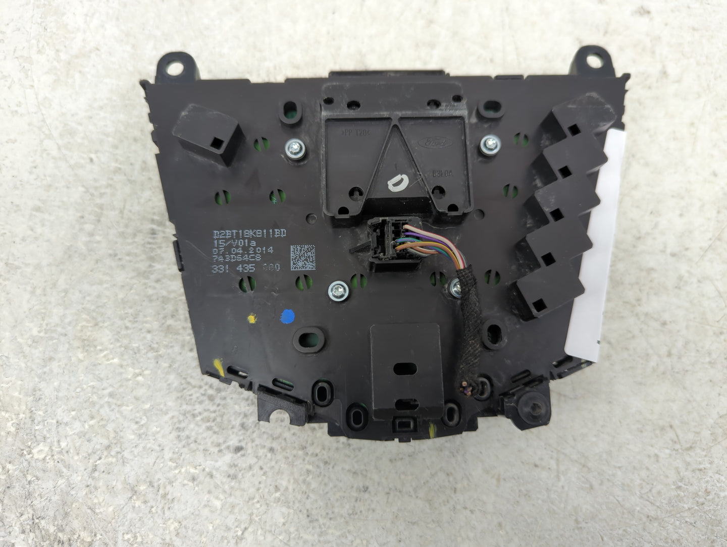 2014-2015 Ford Fiesta Radio Control Panel - Oemusedautoparts1.com