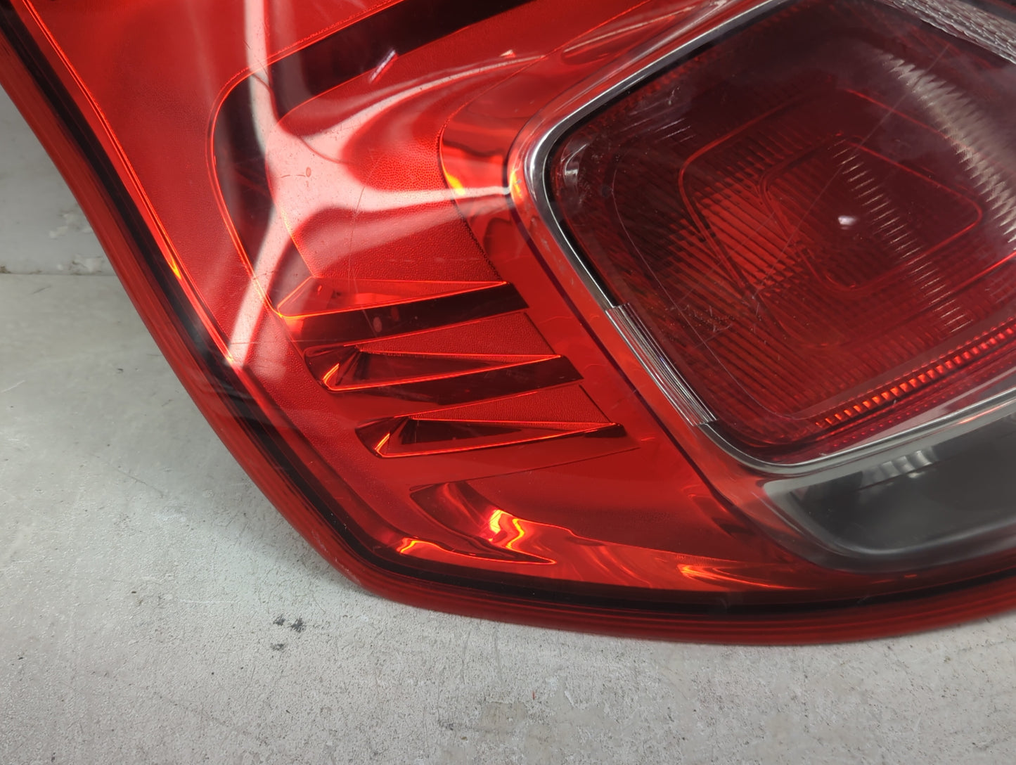2014-2019 Ford Fiesta Tail Light Assembly Driver Left OEM P/N:D2BB-13405-AC Fits Fits 2014 2015 2016 2017 2018 2019 OEM Used