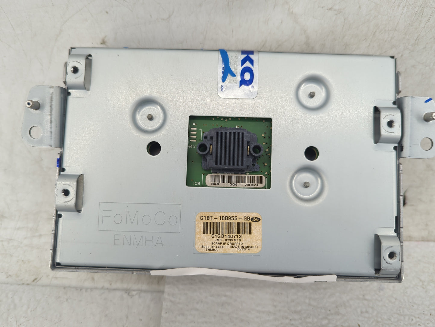 2014-2014 Ford Fiesta Information Display Screen - Oemusedautoparts1.com