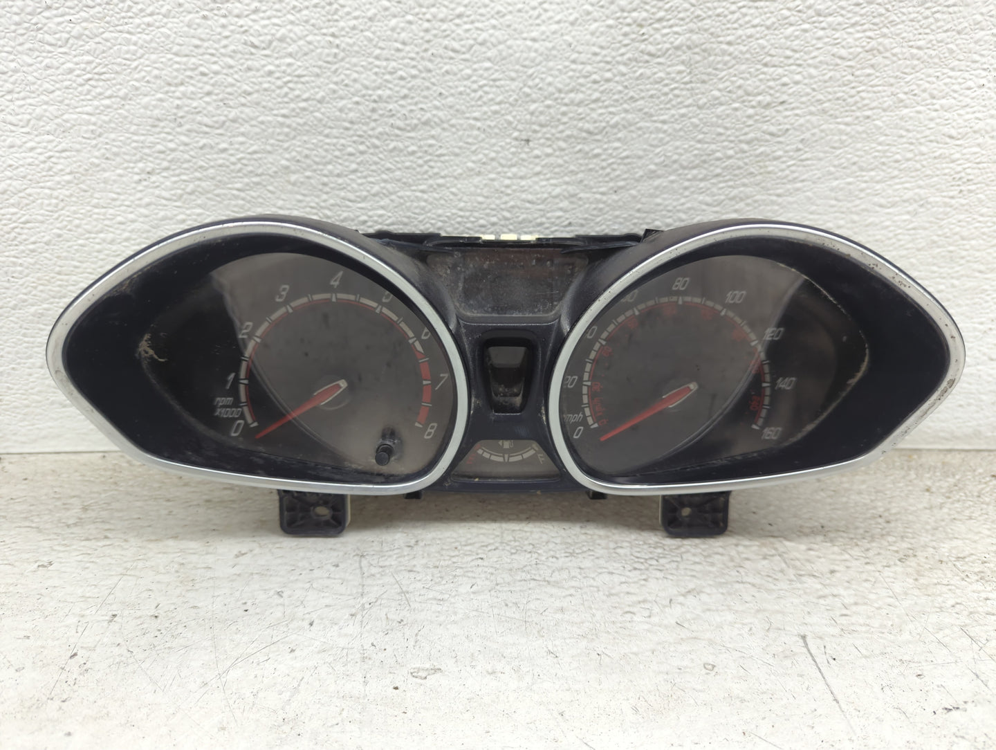 2014 Ford Fiesta Instrument Cluster Speedometer Gauges Miles: Fits OEM Used Auto Parts - Oemusedautoparts1.com