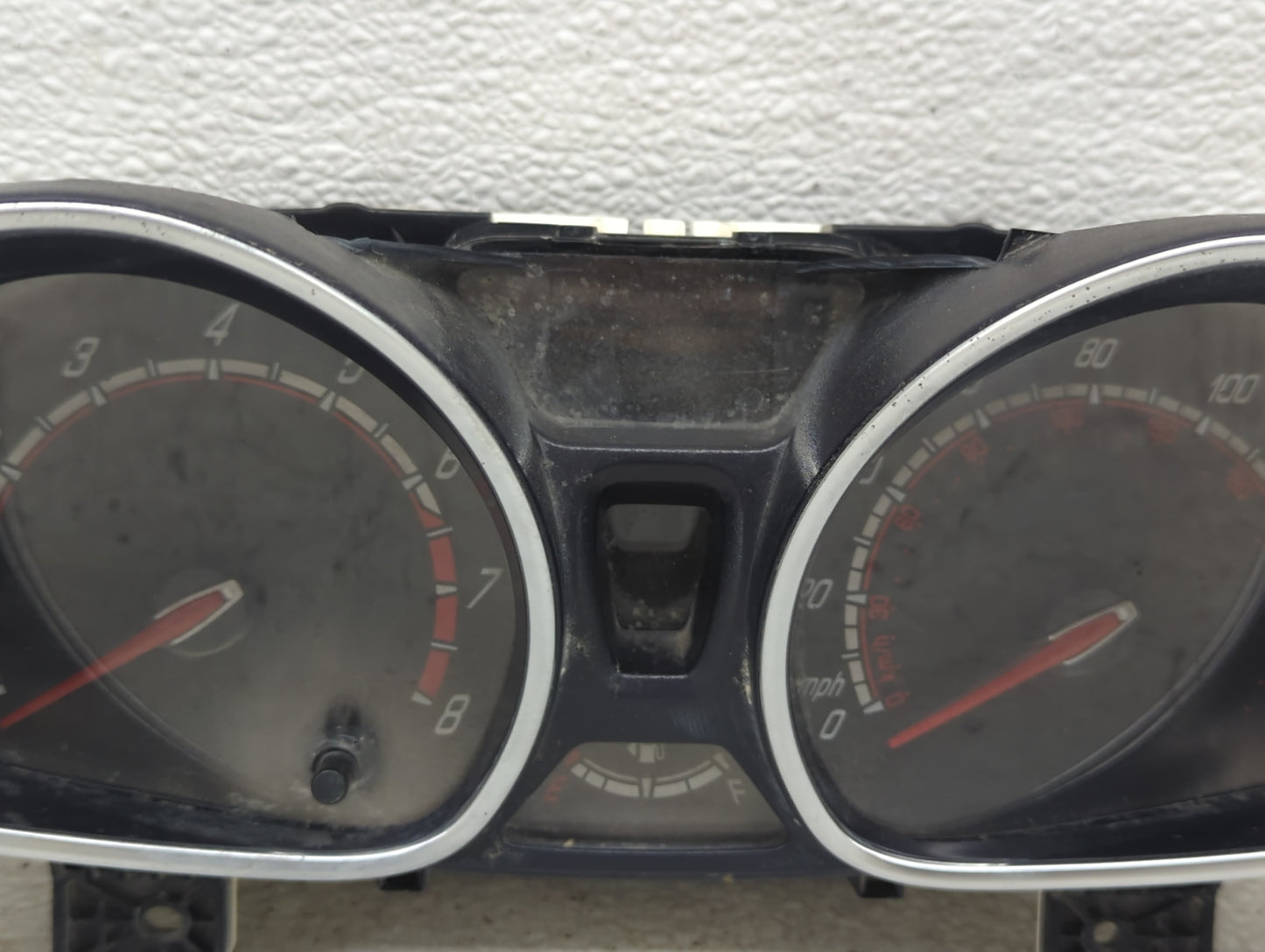 2014 Ford Fiesta Instrument Cluster Speedometer Gauges Miles: Fits OEM Used Auto Parts - Oemusedautoparts1.com