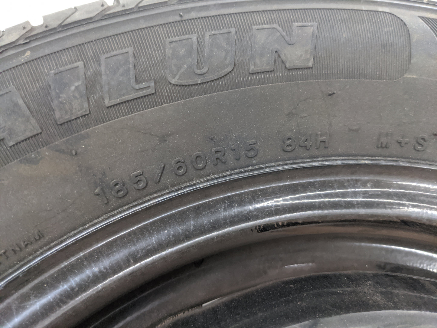 2011-2019 Ford Fiesta Spare Donut Tire Wheel Rim Oem 1455303 - Oemusedautoparts1.com