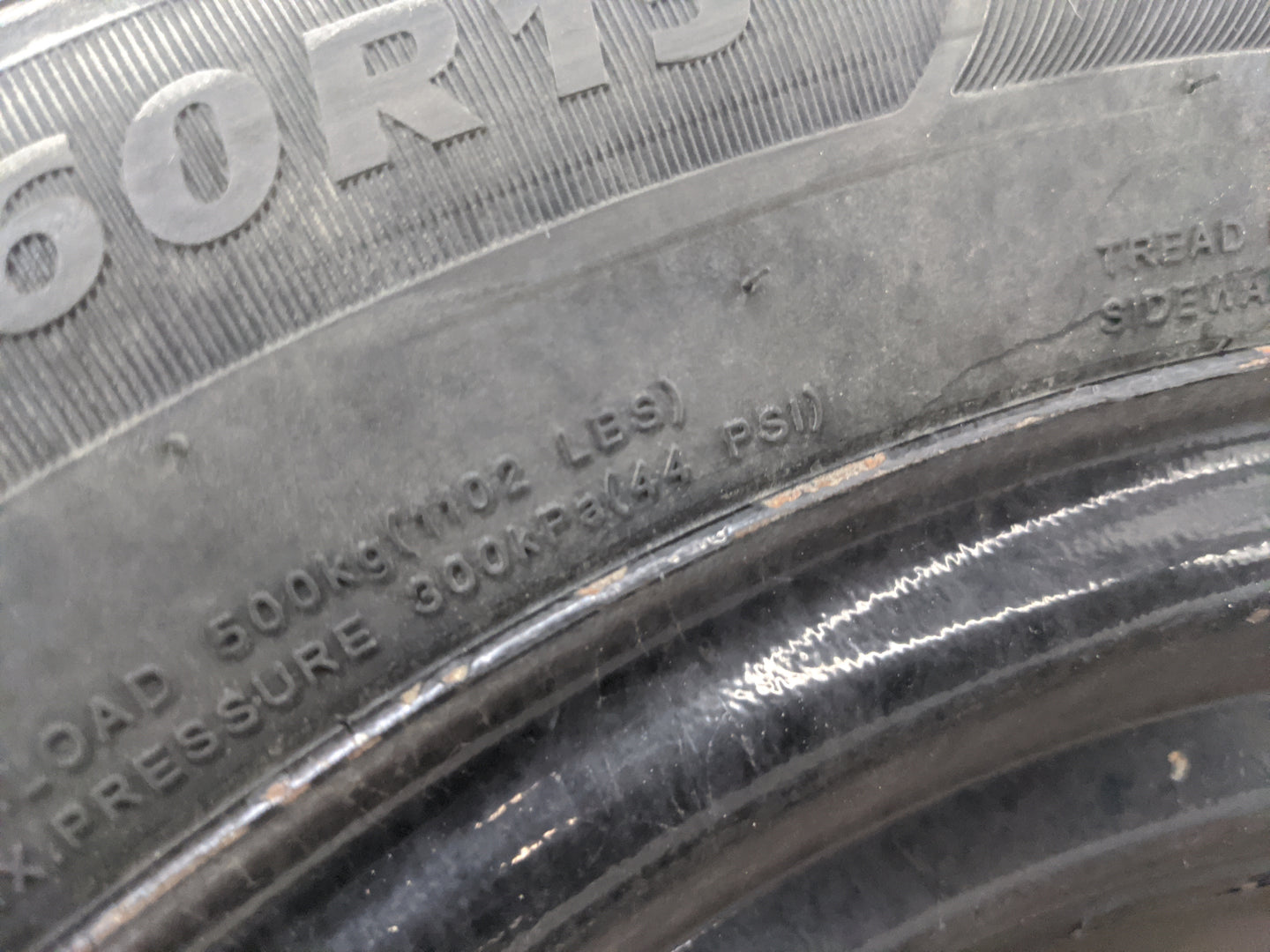 2011-2019 Ford Fiesta Spare Donut Tire Wheel Rim Oem 1455303 - Oemusedautoparts1.com
