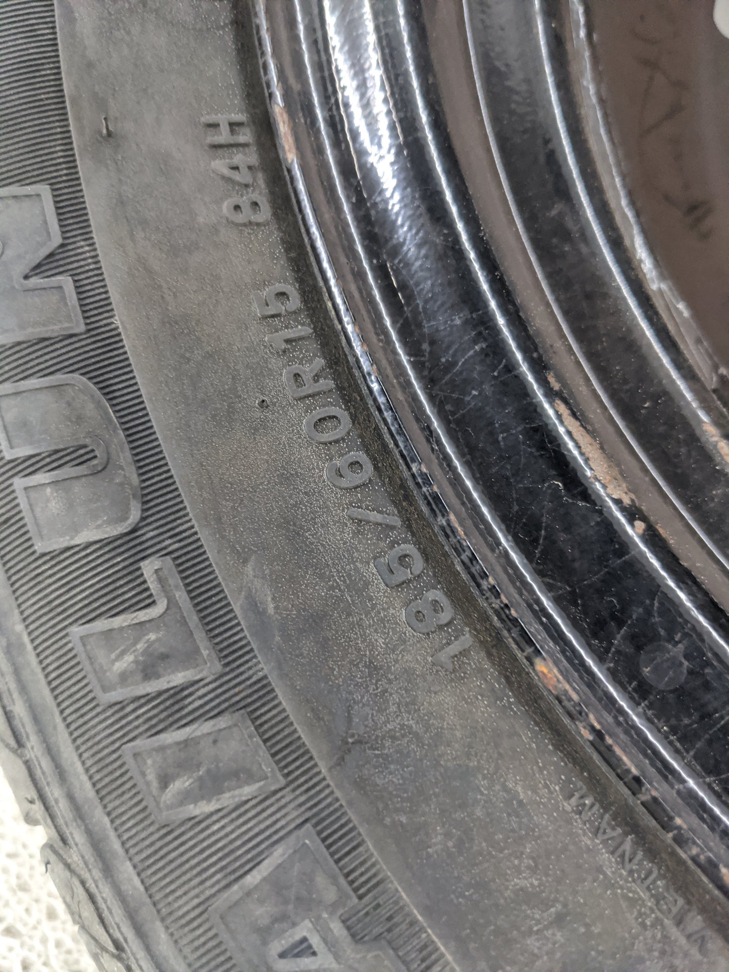 2011-2019 Ford Fiesta Spare Donut Tire Wheel Rim Oem 1455303 - Oemusedautoparts1.com