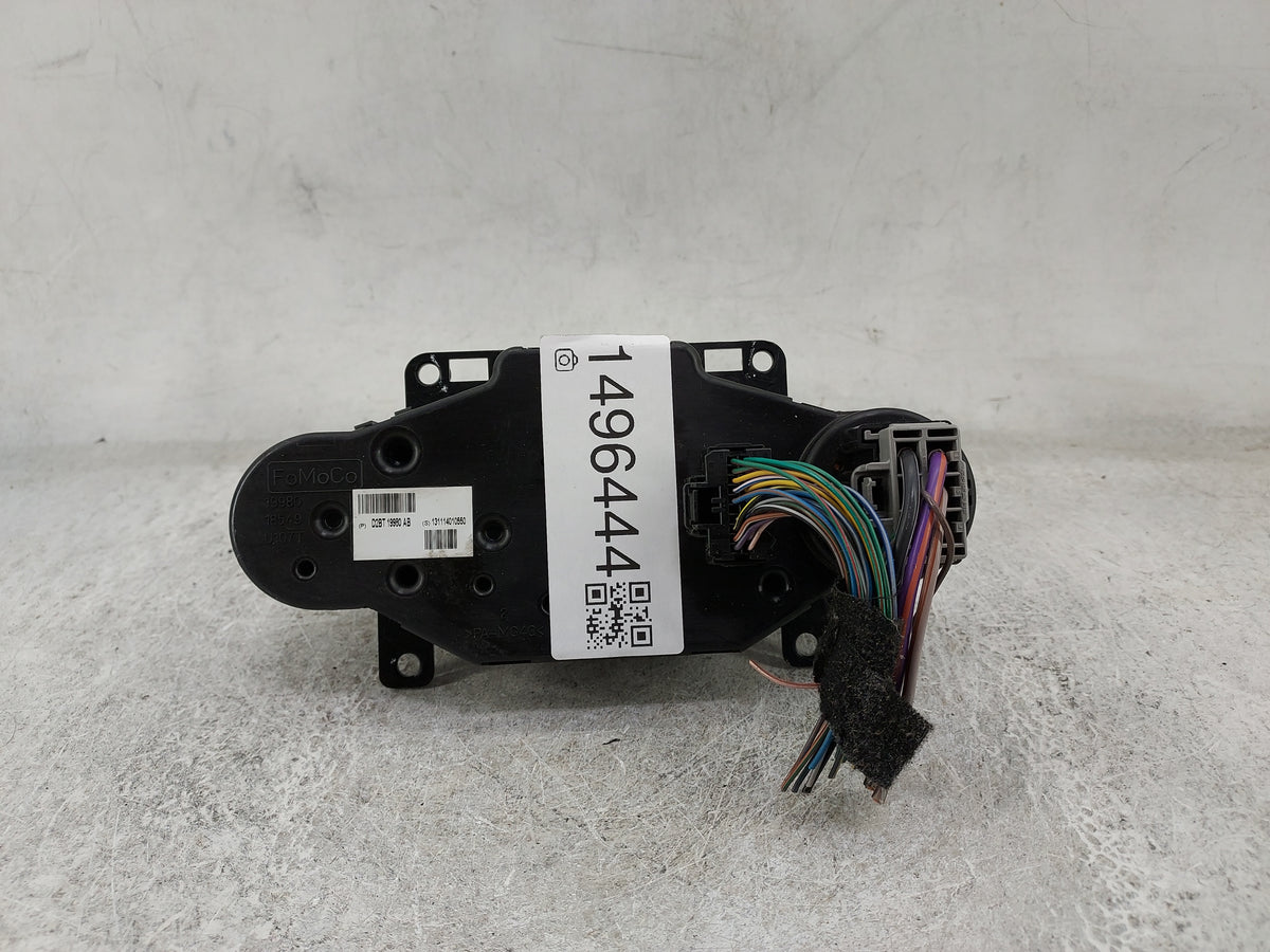 2014 Ford Fiesta Climate Control Module Temperature AC/Heater Replacement P/N:D2BT 19980 AB Fits OEM Used Auto Parts - Oemus