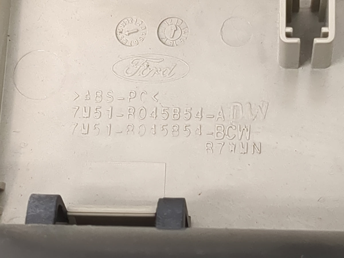 2014-2019 Ford Fiesta Overhead Roof Console Tan 1516099 - Oemusedautoparts1.com