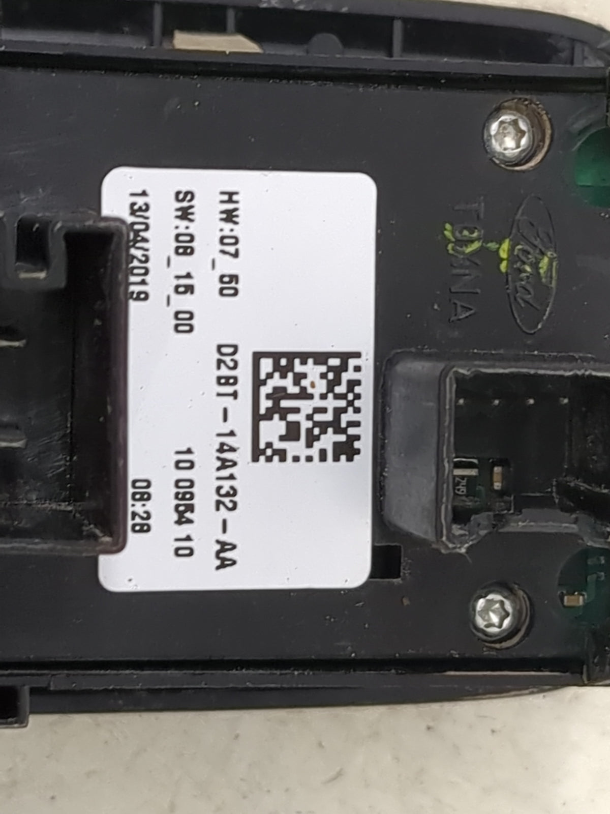 2014-2019 Ford Fiesta Master Power Window Switch Replacement Driver Side Left P/N:D2BT-14A132-AA Fits OEM Used Auto Parts - 