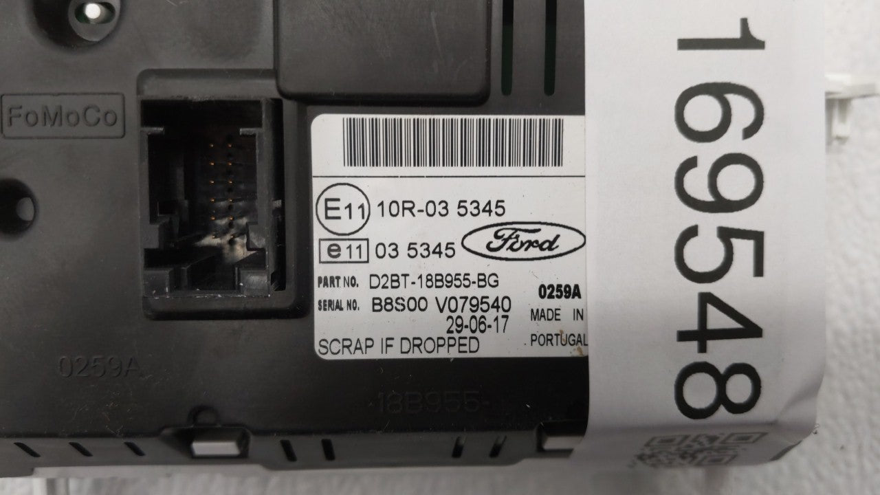 2014-2017 Ford Fiesta Information Display Screen - Oemusedautoparts1.com