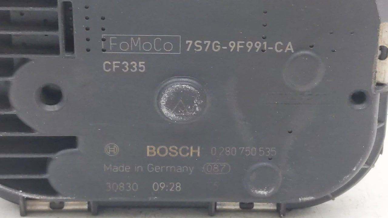 2014-2019 Ford Fiesta Throttle Body P/N:0 280 750 535 7S7G-9F991-CA Fits Fits 2013 2014 2015 2016 2017 2018 2019 OEM Used Au