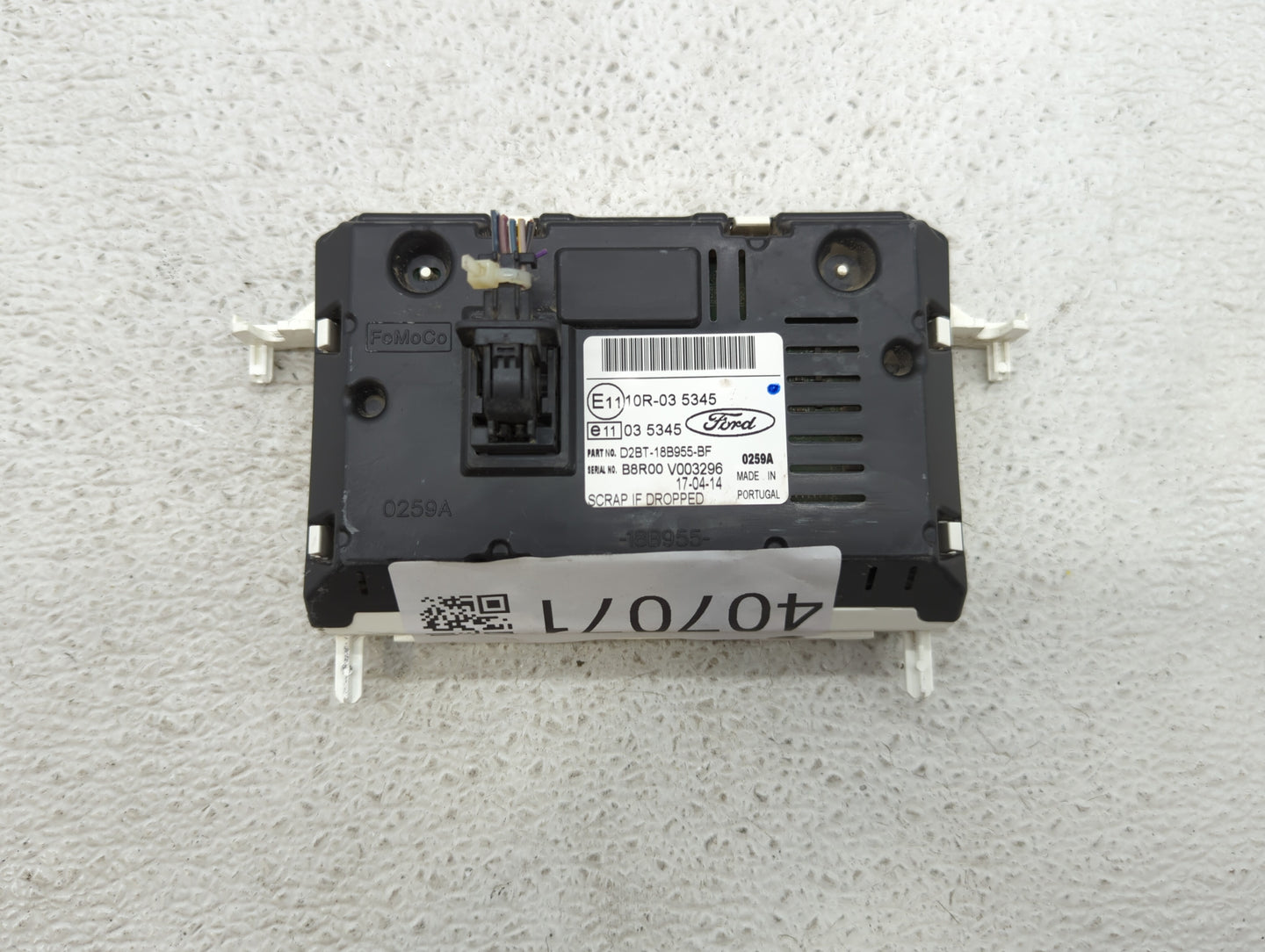 2014-2017 Ford Fiesta Information Display Screen - Oemusedautoparts1.com