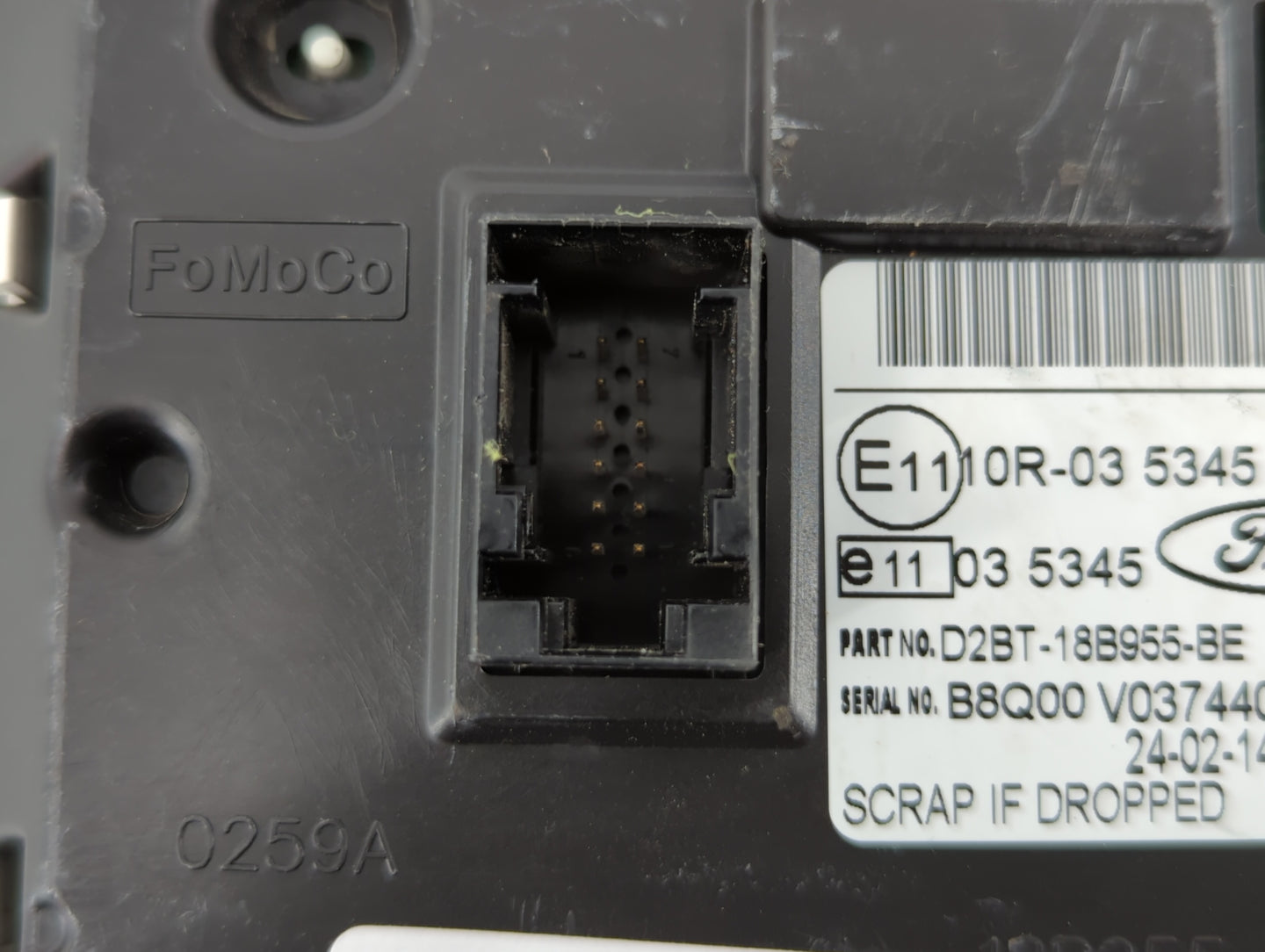 2014-2017 Ford Fiesta Information Display Screen - Oemusedautoparts1.com