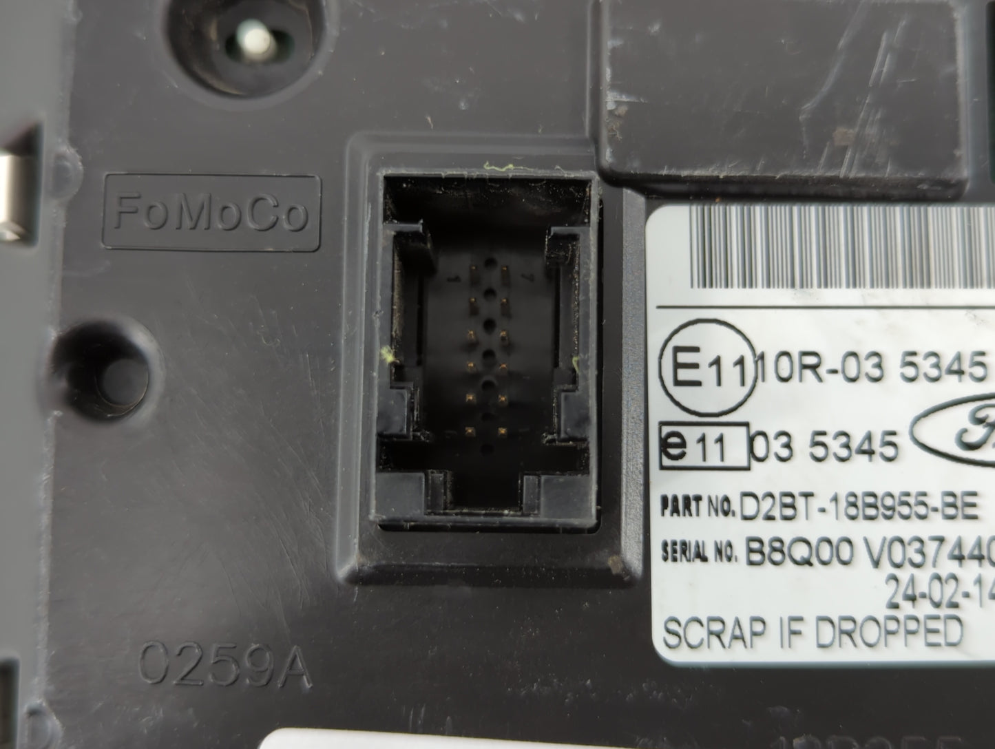 2014-2017 Ford Fiesta Information Display Screen - Oemusedautoparts1.com