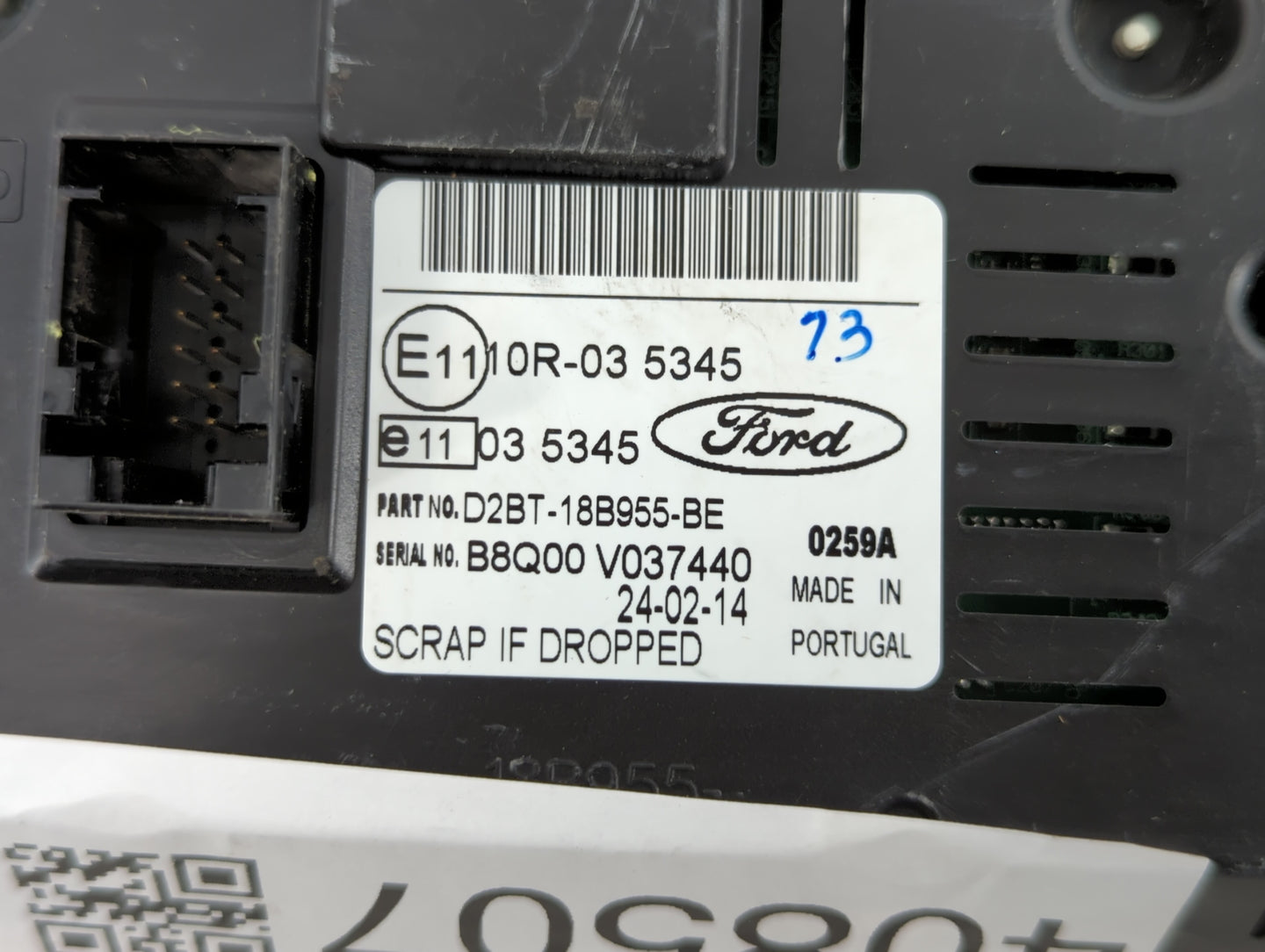 2014-2017 Ford Fiesta Information Display Screen - Oemusedautoparts1.com
