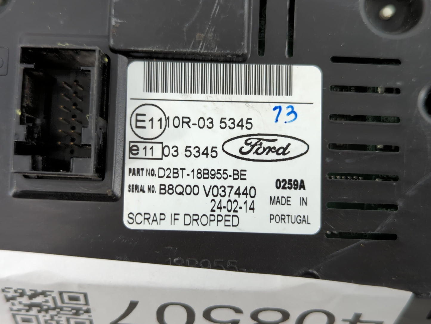 2014-2017 Ford Fiesta Information Display Screen - Oemusedautoparts1.com